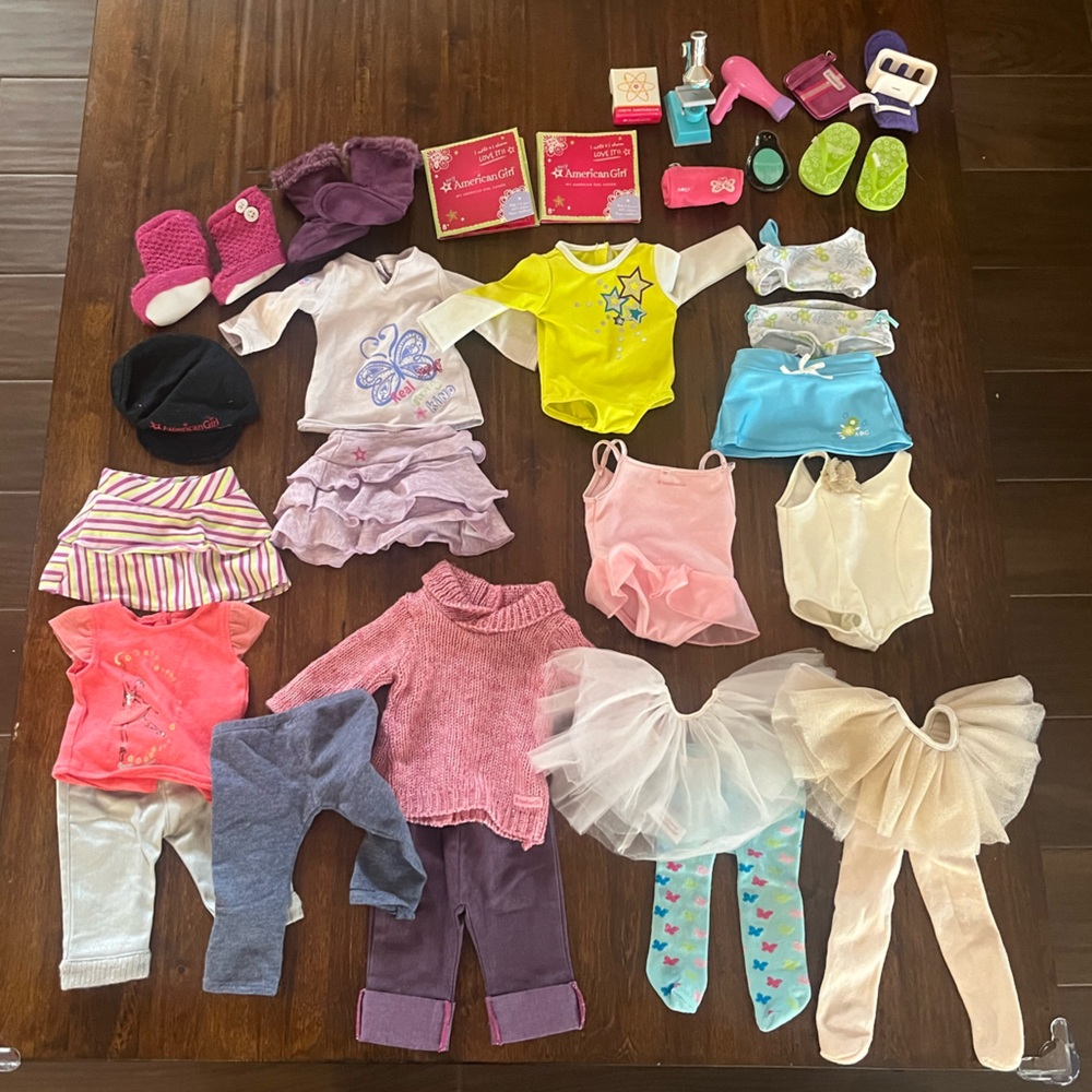 Lot of Authentic American Girl Clothes